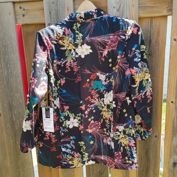 CALIFORNIA MOON RISE Open Front Cardigan Size Small Floral BNWT - Picture 2 of 10